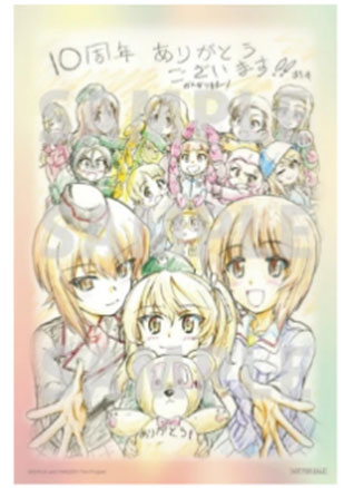 ガルパン最新情報！ムビチケ第2弾＆10周年記念グッズ解禁！