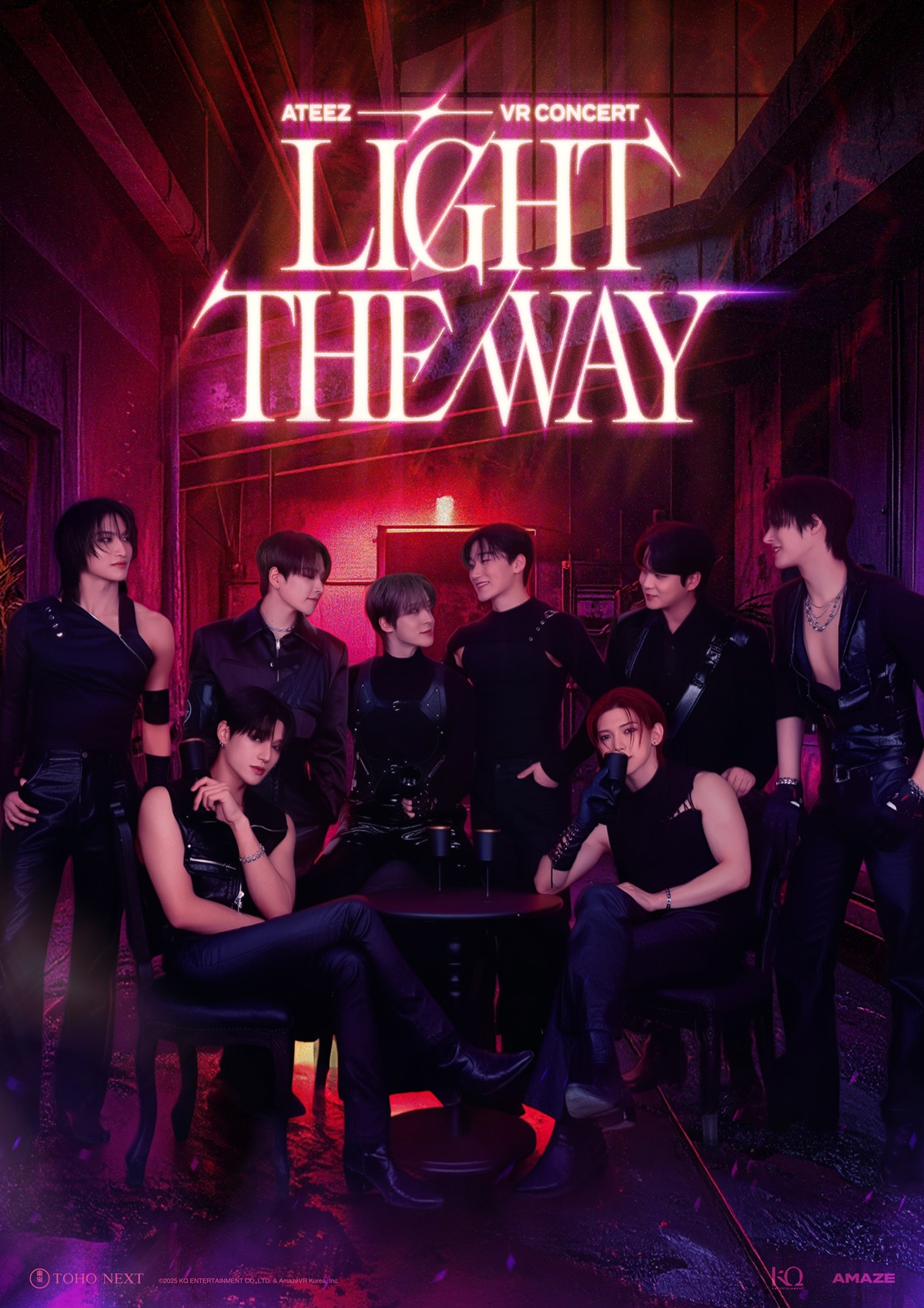 ATEEZ初のVR映画『LIGHT THE WAY』日本公開！12K超高画質