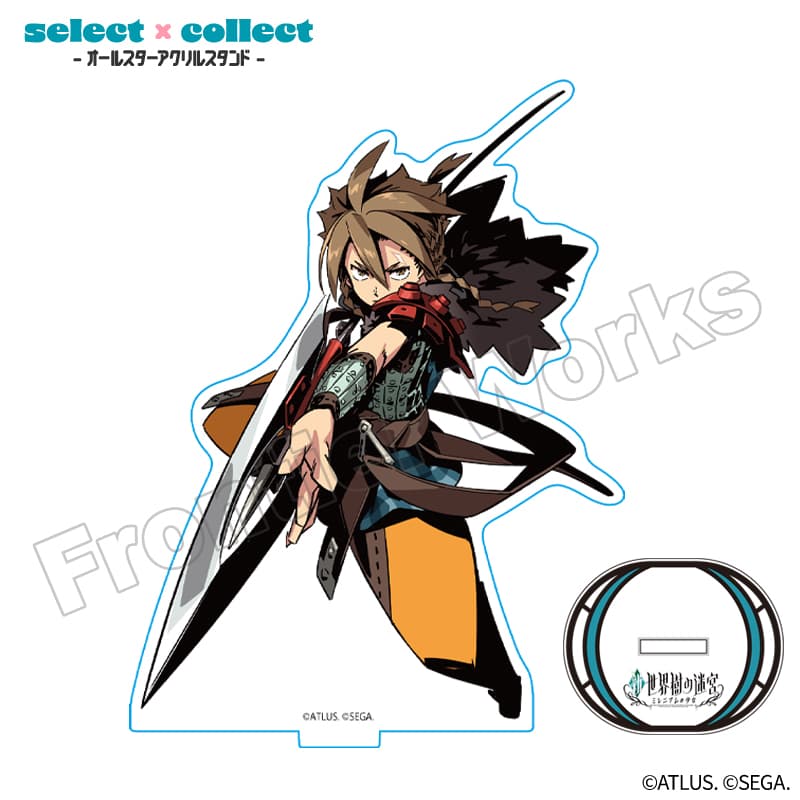 世界樹の迷宮』アクスタ全67種受注開始！新・1＆2のキャラ勢揃い