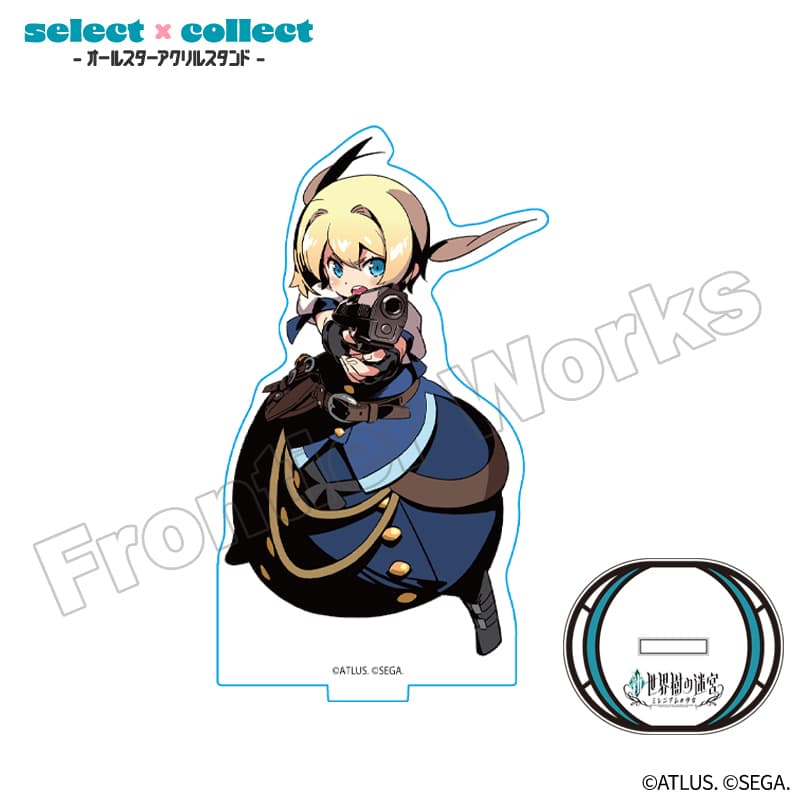 世界樹の迷宮』アクスタ全67種受注開始！新・1＆2のキャラ勢揃い