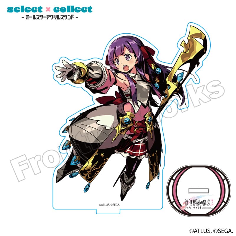 世界樹の迷宮』アクスタ全67種受注開始！新・1＆2のキャラ勢揃い