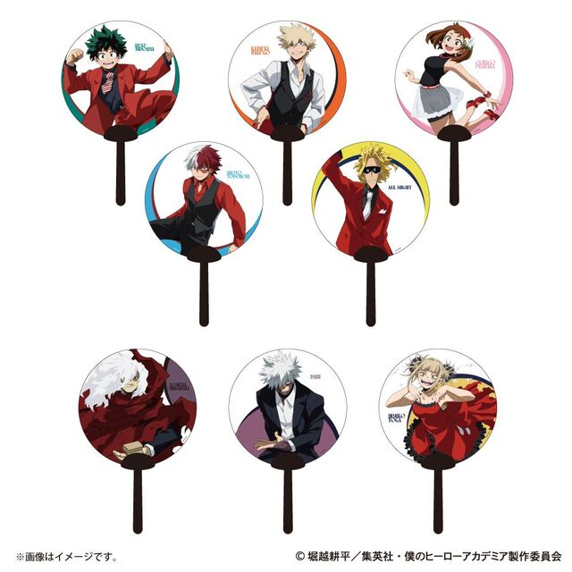 ヒロアカ 荼毘 缶バッジ ヒロヴィラフェス ヒーロー×ヴィランフェス アニメ『ヒロアカ』キャスト大集結「ヒロヴィラフェス」8月開催