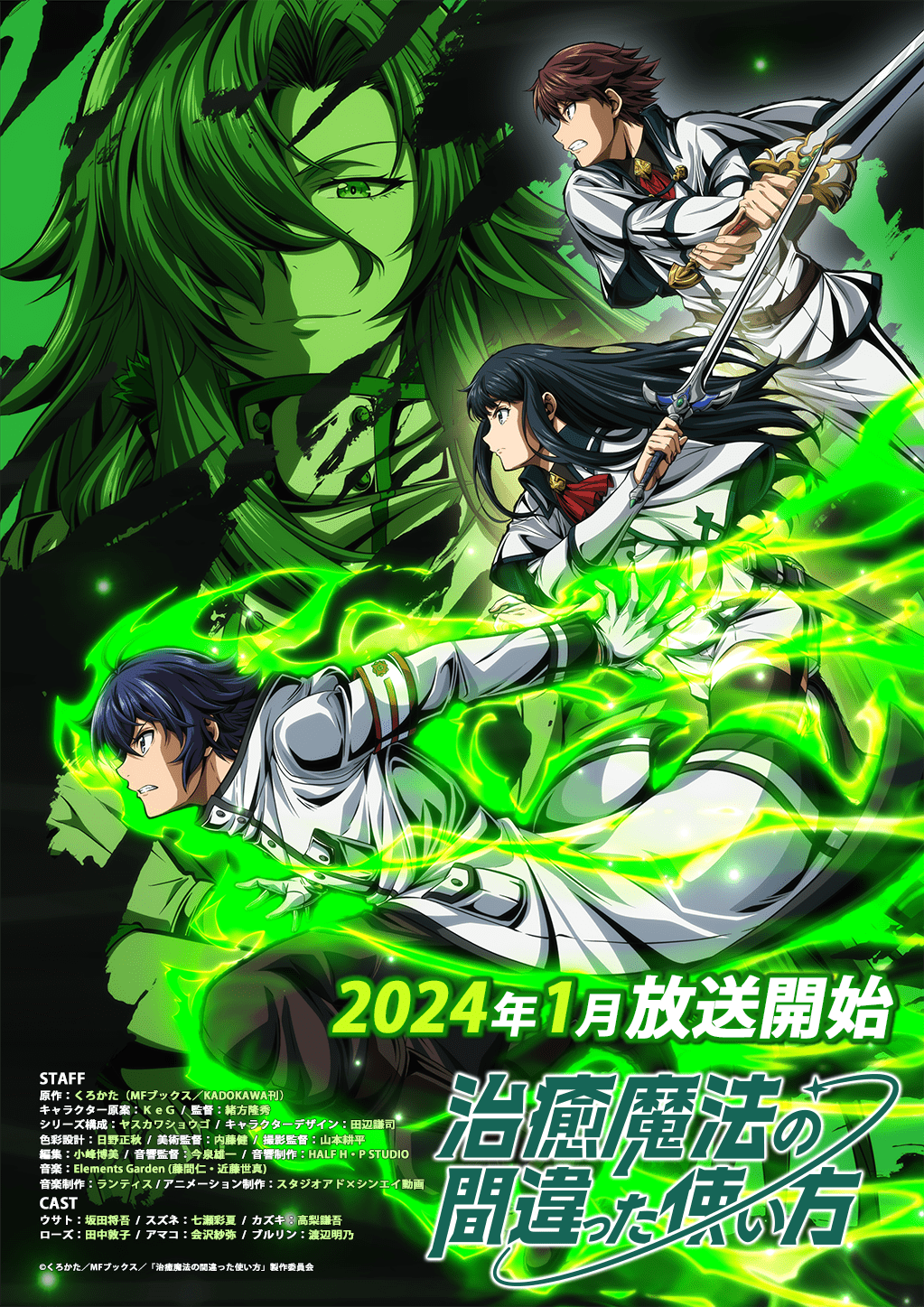 治癒魔法の間違った使い方 1期
