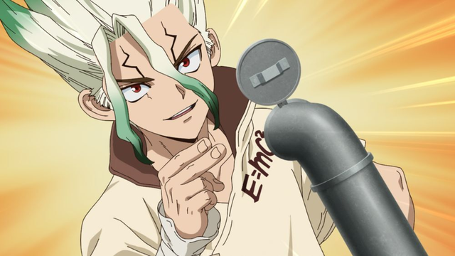 TVアニメ「Dr.STONE」×mixx garden 2025 等身アクリルスタンド