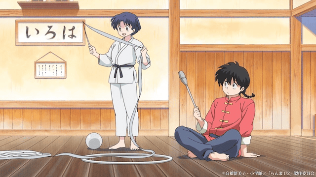 らんま1/2 天道あかね　【男なんて大っ嫌い！】のシーンの　セル画　高橋留美子 らんま1/2 天道あかね 【男なんて大っ嫌い！】のシーンの セル画